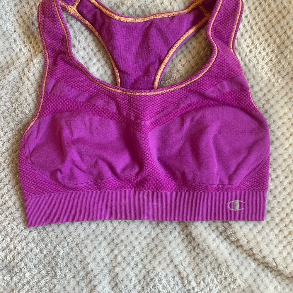 Champion Women's Purple Sports Bra
